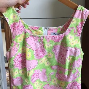 Lilly Pulitzer lion shift dress Size 6
